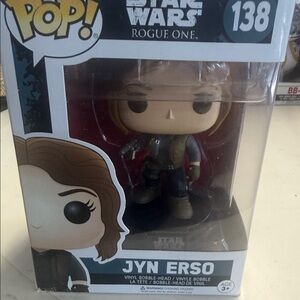 Funko Jyn Erso Vinyl Figure - Blue, Tan & Brown Outfit